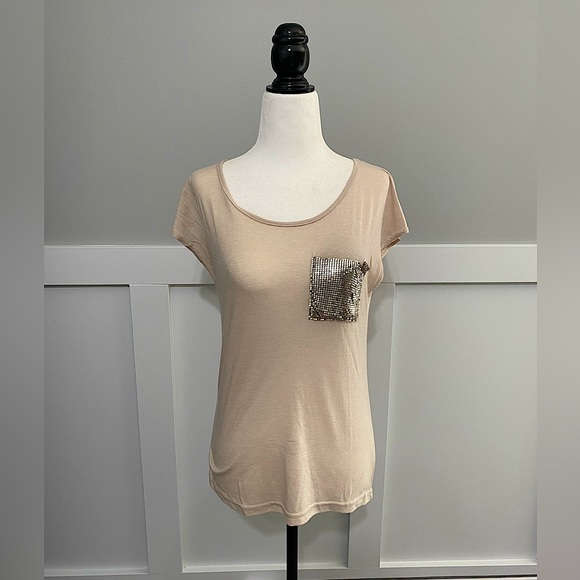 Forever 21 Chain Pocket Tee - Picture 1 of 5